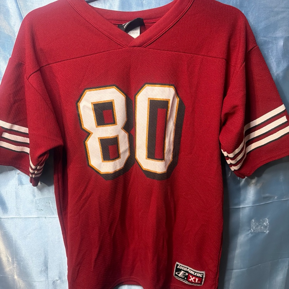 Jerry Rice #80 San Francisco 49ers NFL Football Jersey Youth L/XL - Picture 2 of 8